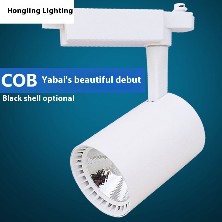 Zhongshan Lighting20w30w Super Bright Exhibition Hall Cabinet Clothing Store Rail Light C O B Track Light Led Track Light