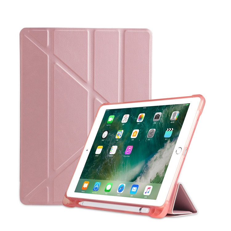 Suitable For Ipad109.7 Pen Tray Protective Cover Air45 All-inclusive Silicone Soft Shell10.2 Inch Anti-fall10.9 Leather Case