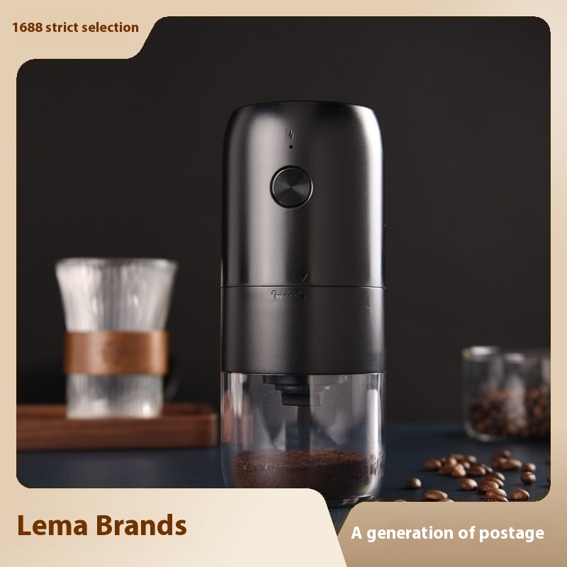 Home Rechargeable Electric Coffee Grinder Ceramic Core Grinder Travel Portable Camping Coffee Utensils