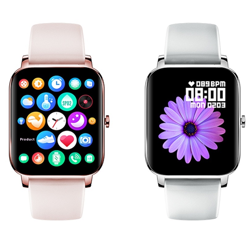 Product2.01 Inch240*296 Full Touch Large Screen Smart Watch R T8763 E Continuous Heart Rate Blood Oxygen V3 S B