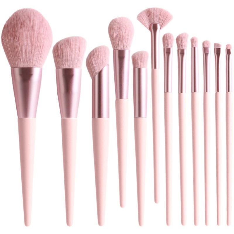 Makeup Brush Set Of12 Portable Brushes