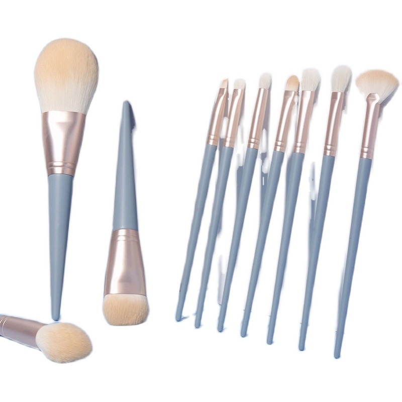 10-piece Makeup Brush Set Super Soft Beginner Set Foundation Loose Powder Eyeshadow Brush