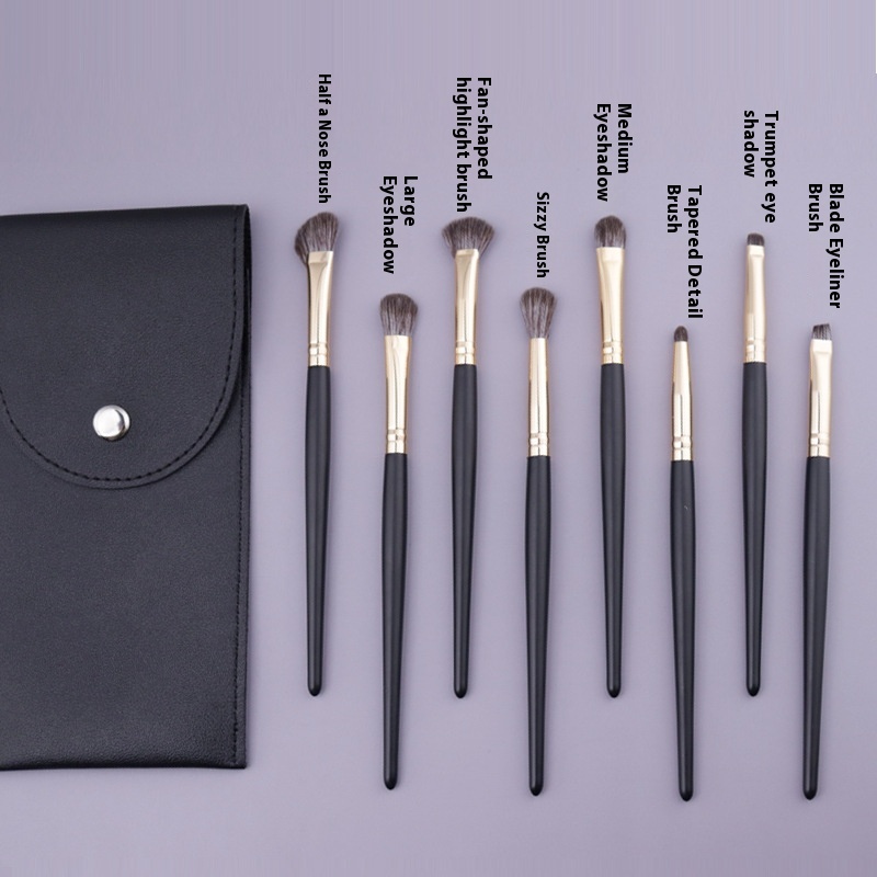 Eye Shadow Brush Set Cangzhou Super Soft Hair Smudge Detail Eye Makeup Brush Set Brush Full Set Portable