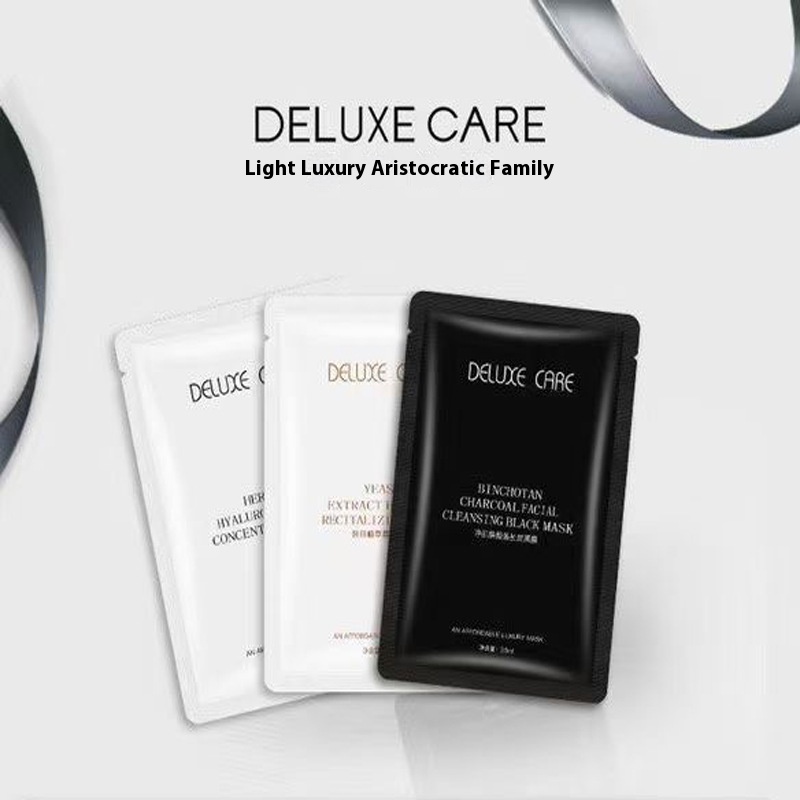 Light Luxury Family Facial Mask, Skin Care Products, Active Peptide Five-piece Set, Time-reverse Set, Hydrating, Moisturizing, Brightening, Skin Tone Repairing