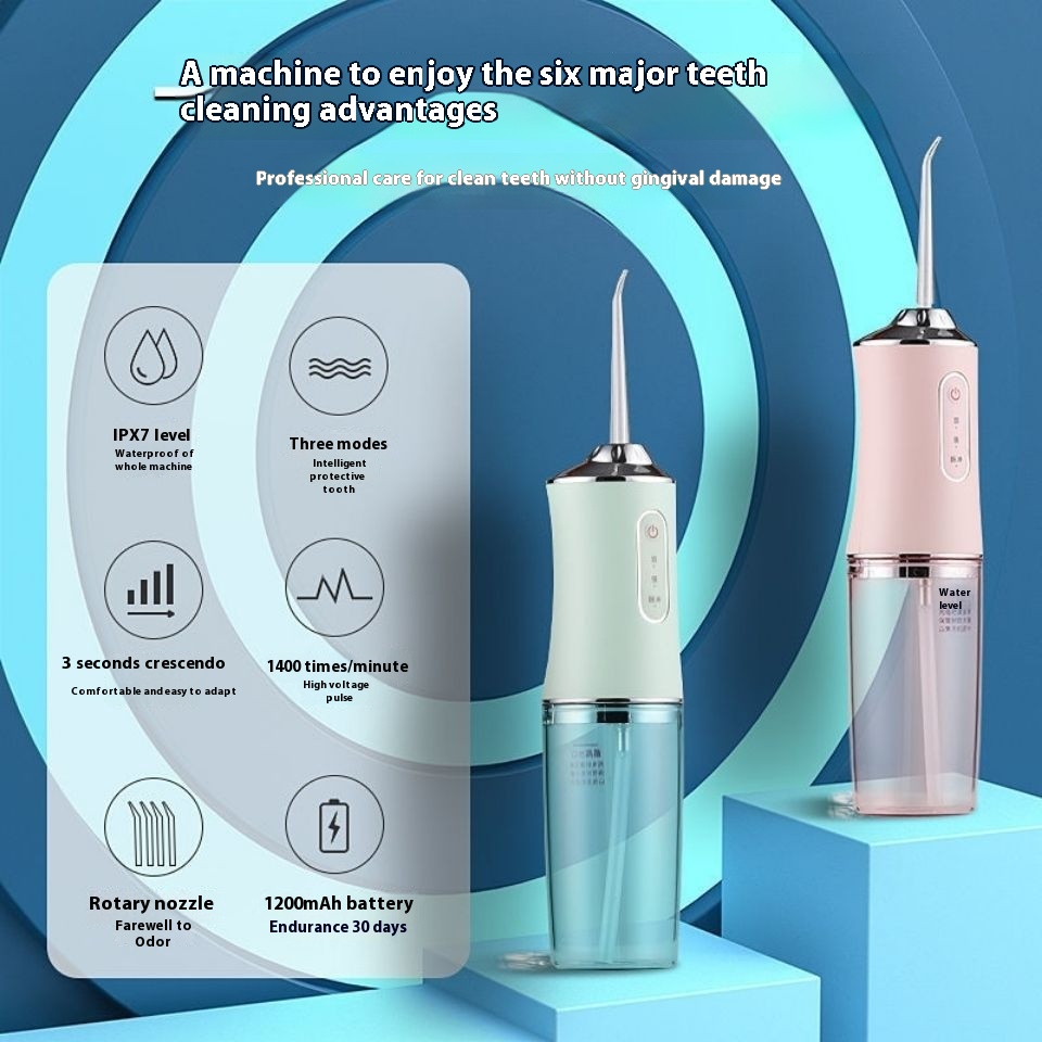 Electric Tooth Rer, Home Smart Tooth Cleaner, Portable Travel Water Flosser, Oral Tooth Calculus Cleaning, Orthodontics