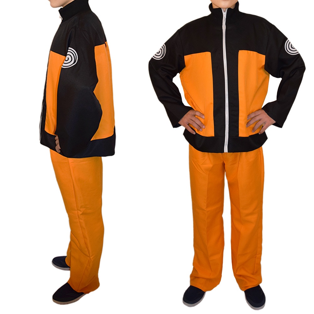 Ninja Two-dimensional Anime Cosplay Halloween Party Cosplay Costume Uzumaki Naruto Clothes Suit