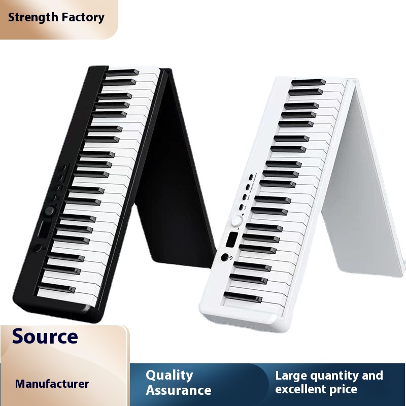 Portable Folding Electronic Piano88 Keys With Gravity Professional Grade Examination Adult Beginner Kindergarten Teacher Keyboard Home