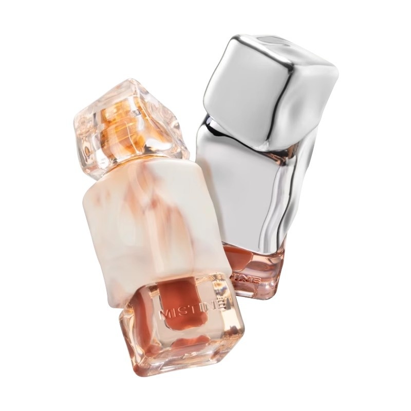 Mistine Milk Tea Lip Gloss,Mirror Finish,Hydrating Lip Gloss For Women