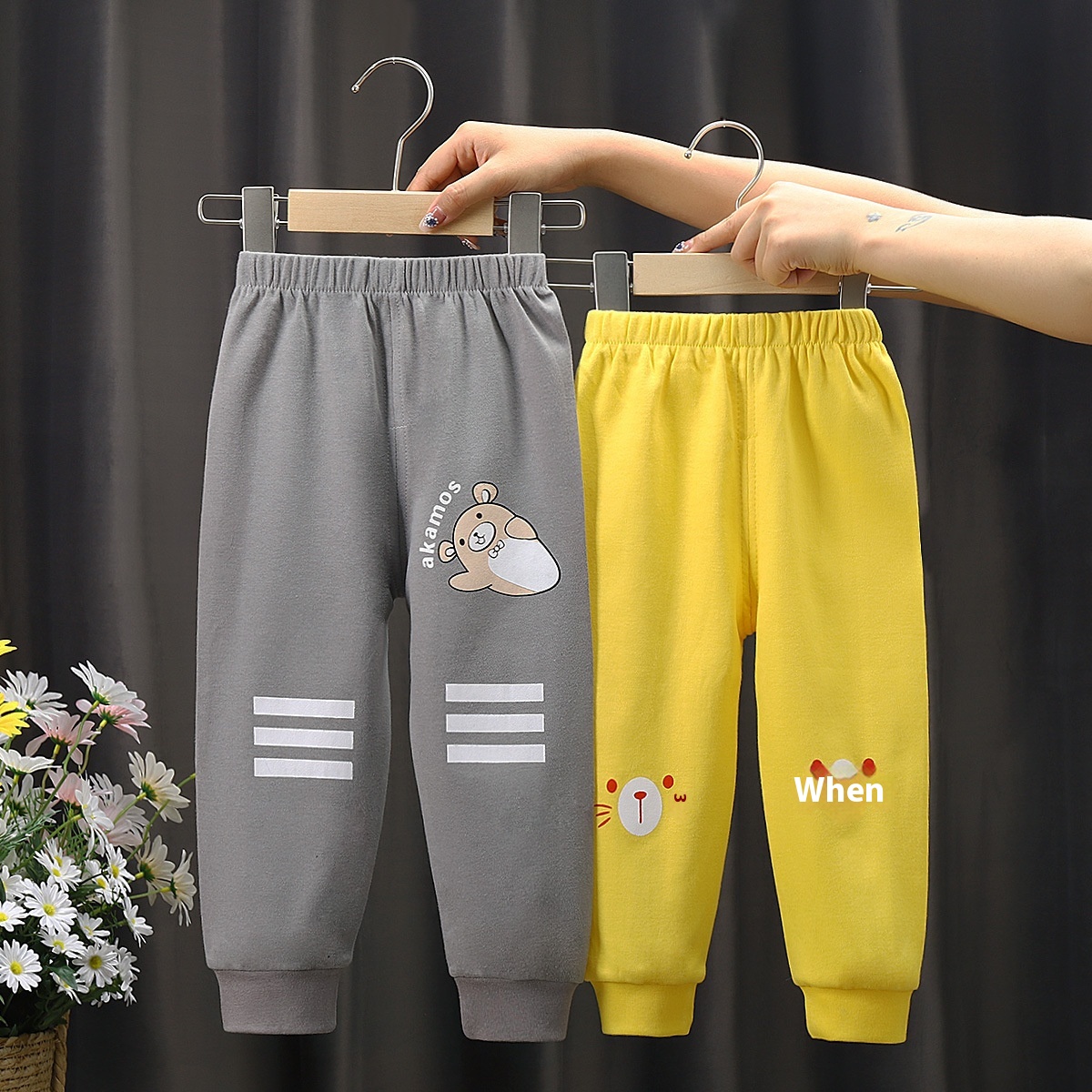 Casual Children's Leggings For Boys And Girls, Baby Sports Pants For0-6 Years Old Infants And Toddlers, Spring And Autumn Leggings