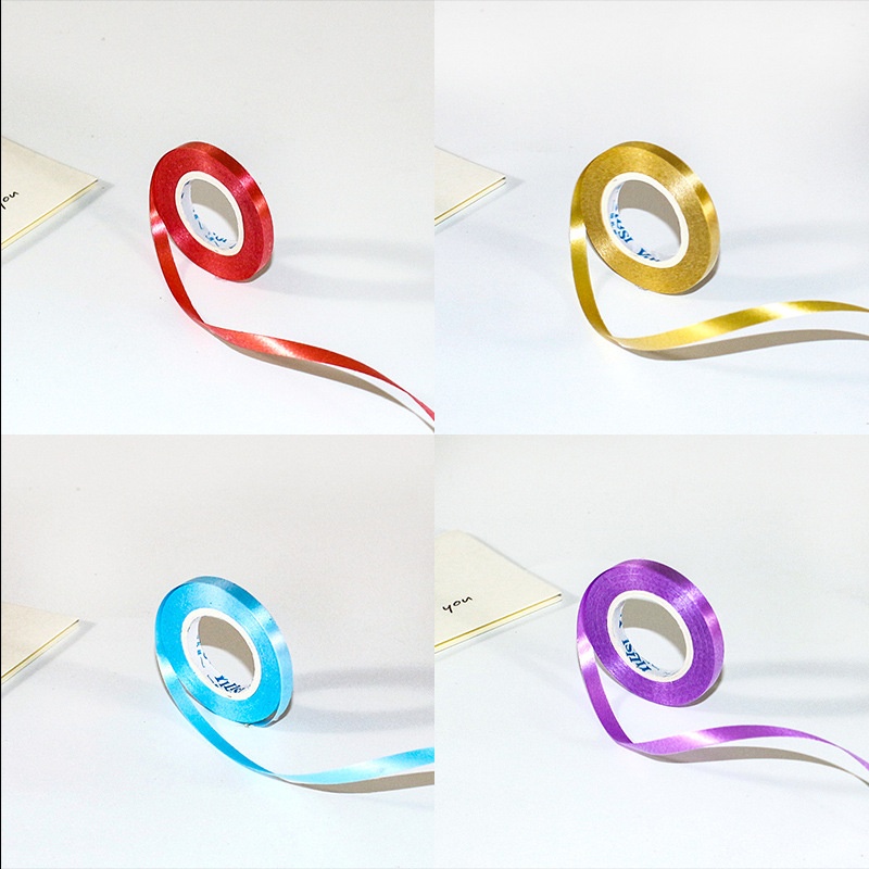 10m Balloon Small Ribbon Ribbon Binding Rope Tie Rope Balloon Package Accessories Birthday Party