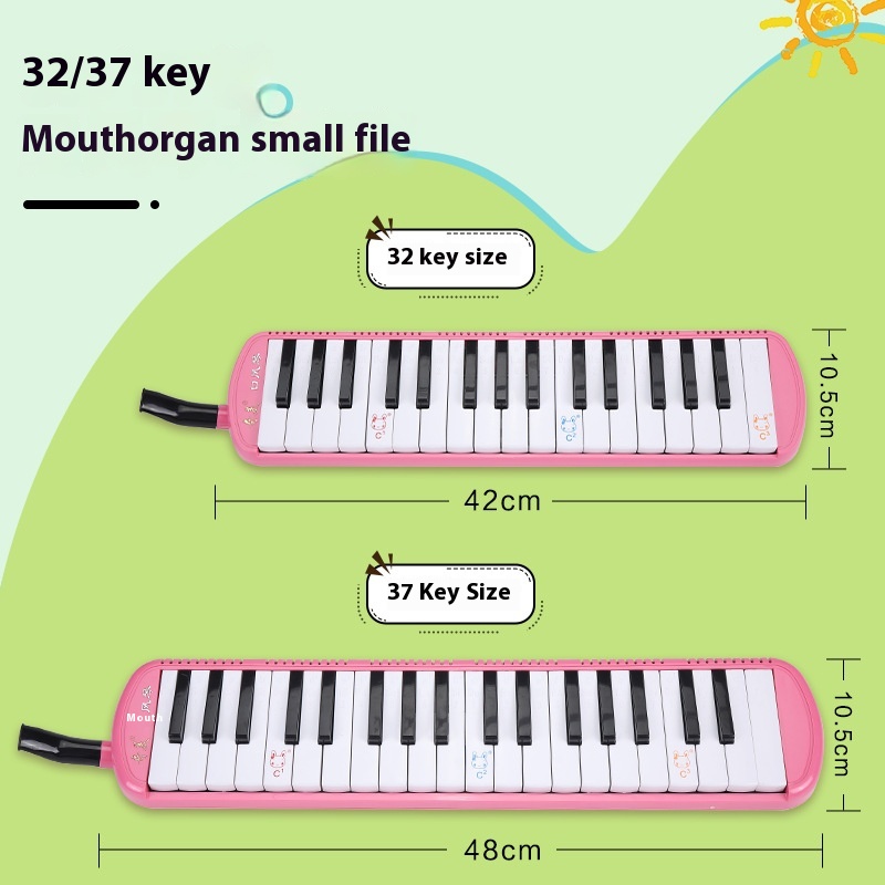 Chimei Mouth Organ37 Keys32 Keys Student Classroomtrument Beginner Children's Blowpipe Anzhe Little Genius Mouth Organ