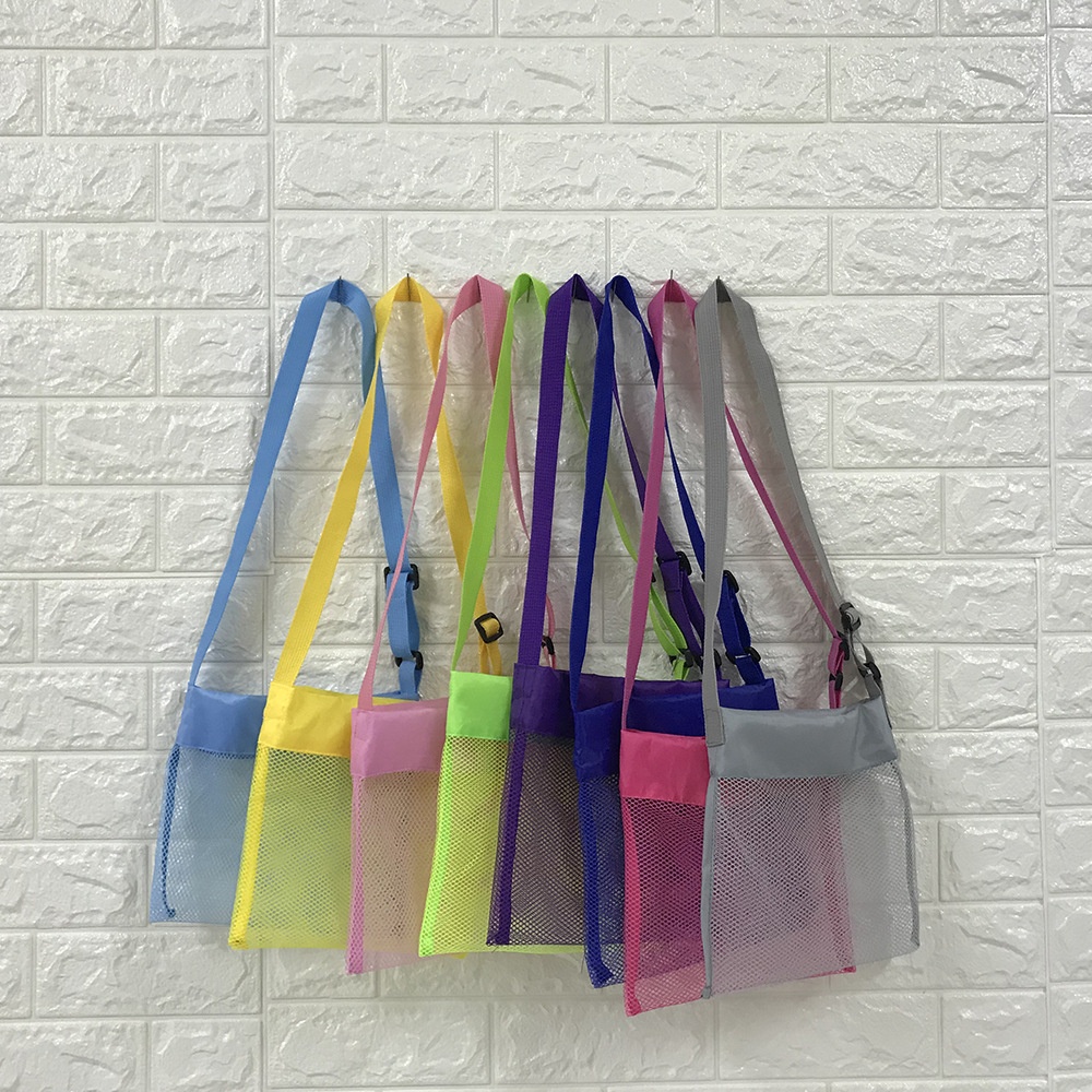 Outdoor Children's Beach Bag Sand Digging Tool Storage Bag Outdoor Waterproof Bag Toy Beach Bag Woven Bag