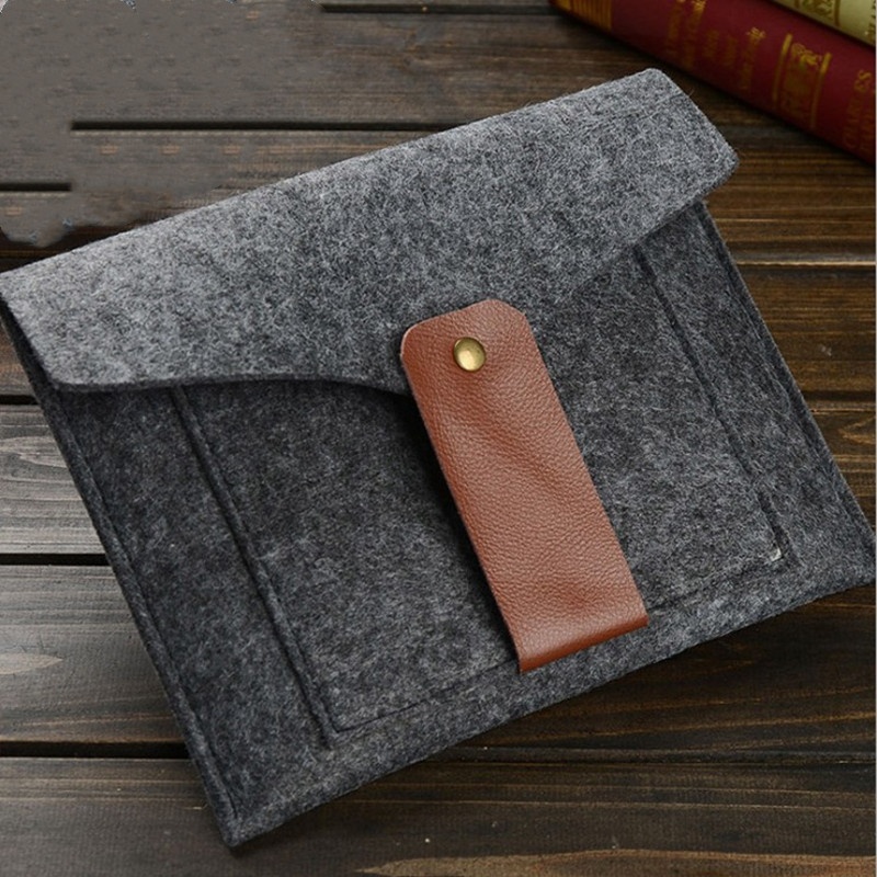 Dropshipping Flat Felt Liner Bag Protective Cover Apple Laptop Bag11 Inch Felt Computer Bag