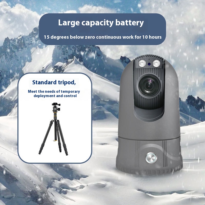 [ Direct From] Intelligent High-definition4 G Ball Control A I Console Smart Construction Site Monitoring Emergency Video Command