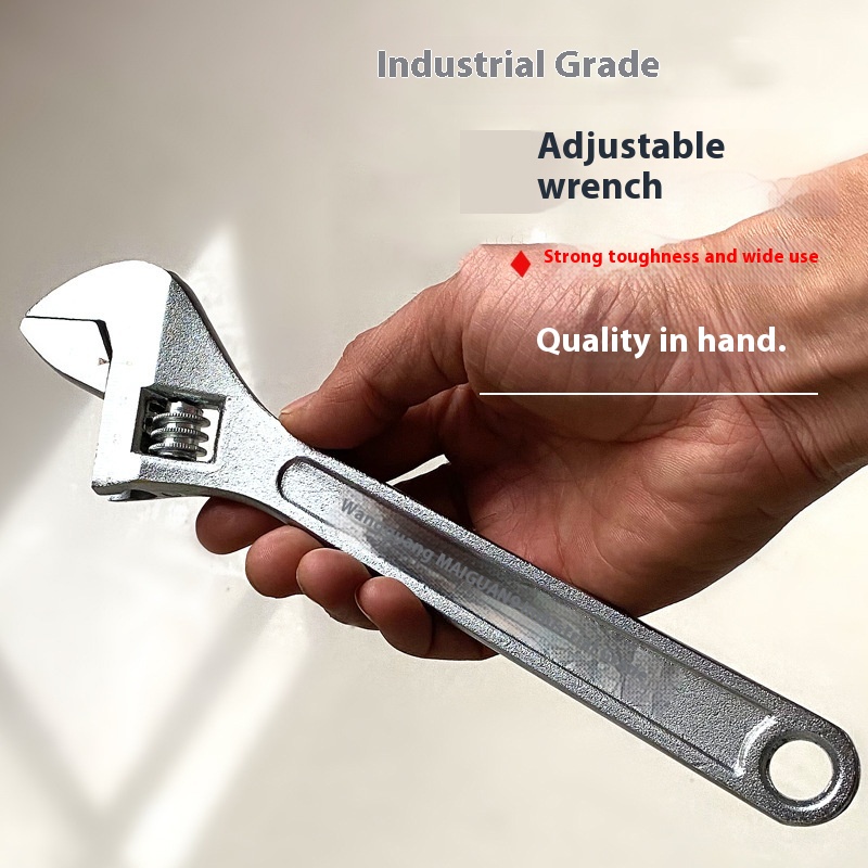 Adjustable Wrench8 Inches10 Inches12 Inches Handle Large Opening Mouth Torque Large Wrench Tool Large Wrench