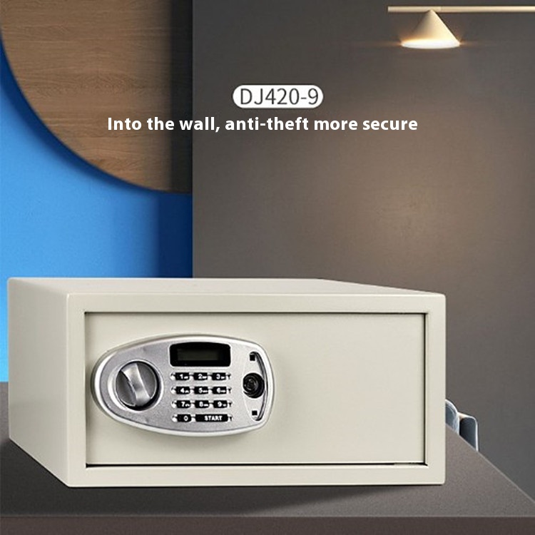Rectangular Safe, Small Safe, Password Box, All-steel Anti-theft Bedside Table, Wall-mounted Wardrobe Storage Box