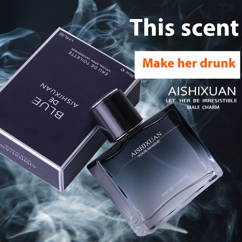 Azure Men's Perfume Genuine Long-lasting Light Fragrance Cologne For Men Woody Fresh Temperament Perfume For Men