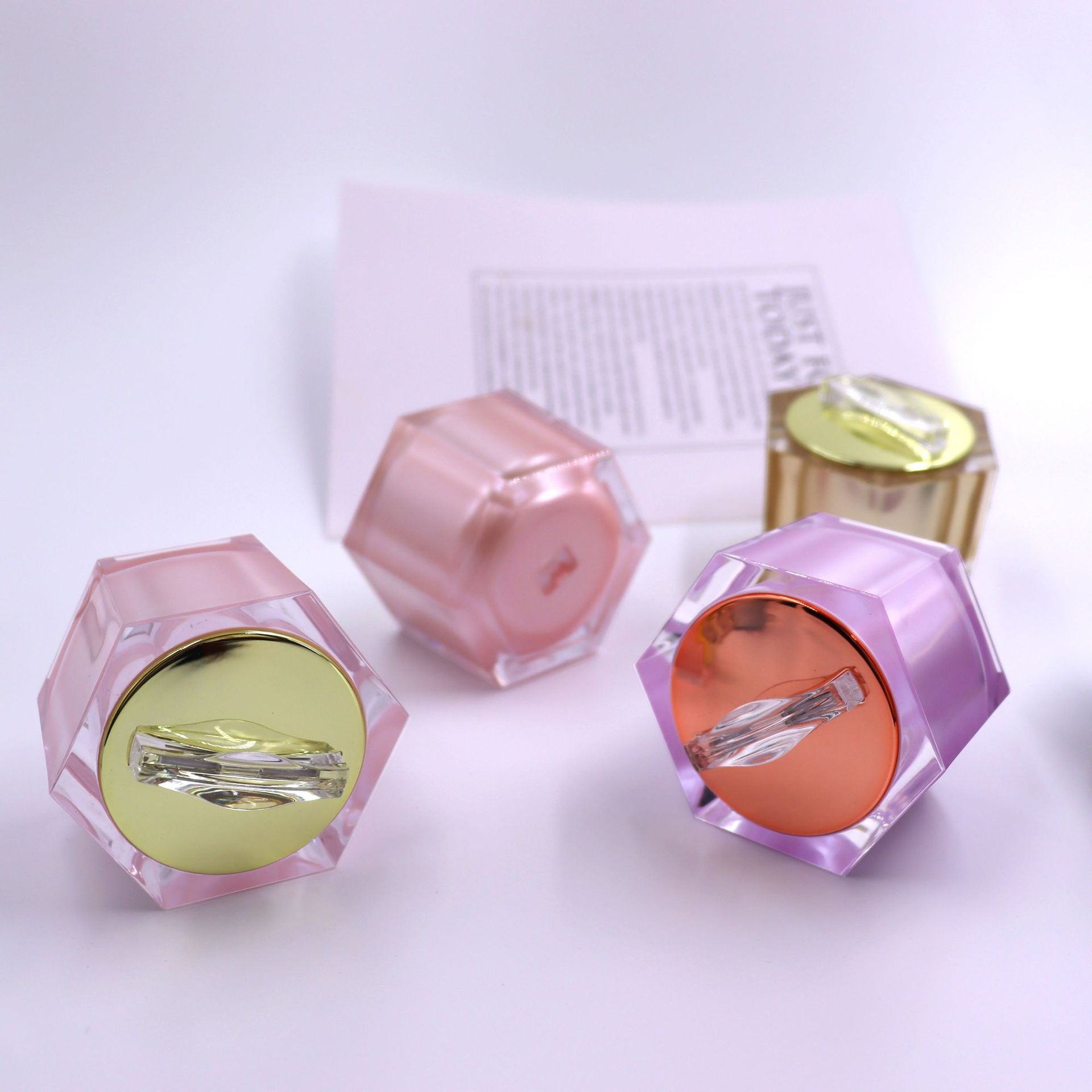 Facial Mask Bottle Hexagonal Cream Bottle10g20g30g50g Cream Packaging Box Cosmetic Bottle Facial Cream Bottle