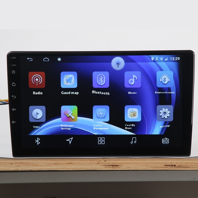 Android Large Screen Navigation9-inch Capacitive Screen Multi-function Car Display Car Bluetooth Call Android Navigation