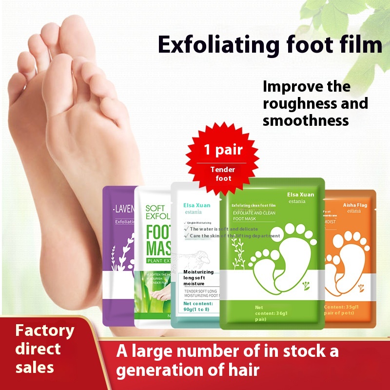 Foot Mask, Exfoliating, Tenderizing Heels, Moisturizing Dead Skin, Foot Care, Calluses, Manicure, Foot Mask, Peeling Hand Mask, Leg Mask