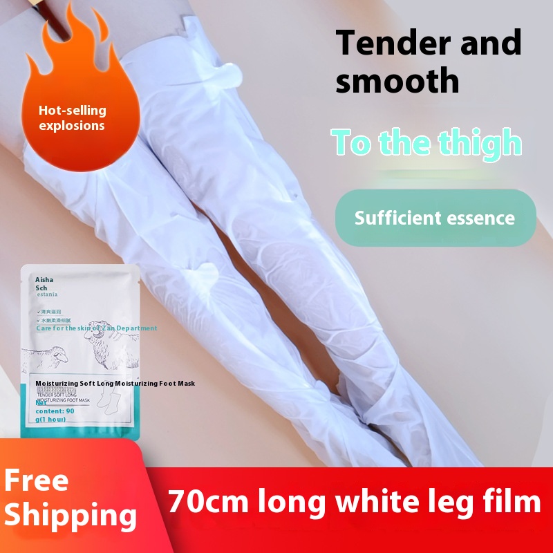Long Leg Mask Moisturizing And Hydrating Heel Dry Cracked Dead Skin Foot Mask Foot Care Extended Foot Mask Free Shipping