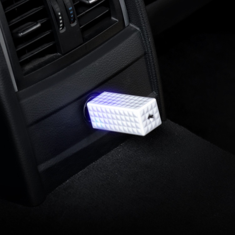 Portable Car Cigarette Lighter Secondhand Smoke Negative Ion Air Purifier Foreign Trade Processing