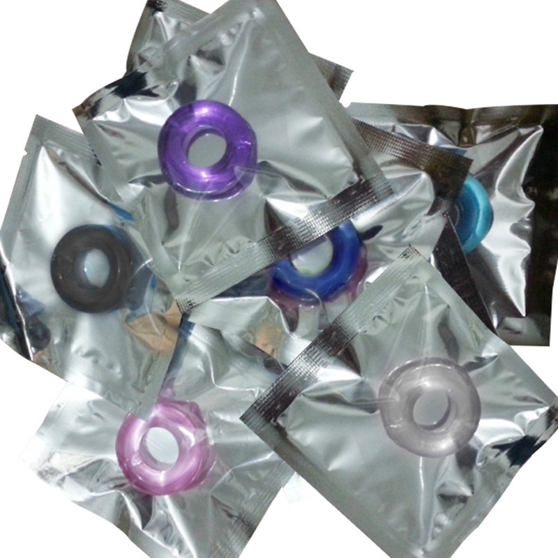 Men's Silicone Appliances, Colorful Crystal Locking Rings, Wolf Teeth Rings, Fun Adult Products, Sheep Eye Rings, Three-color Smooth Rings