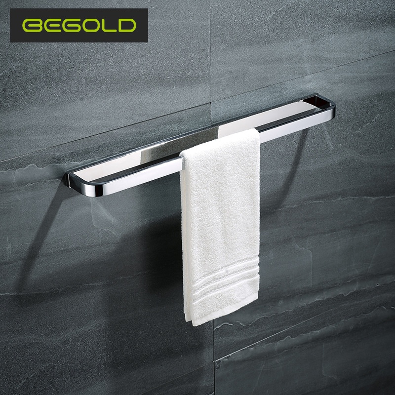304 Stainless Steel Towel Rack Bathroom Toilet Square Towel Rack Towel Storage Hanging Rack Storage Rack