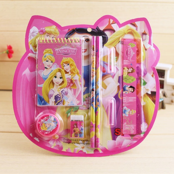 Primary School Supplies Stationery Set8-piece Children's Creative Stationery Gift Student Prizes