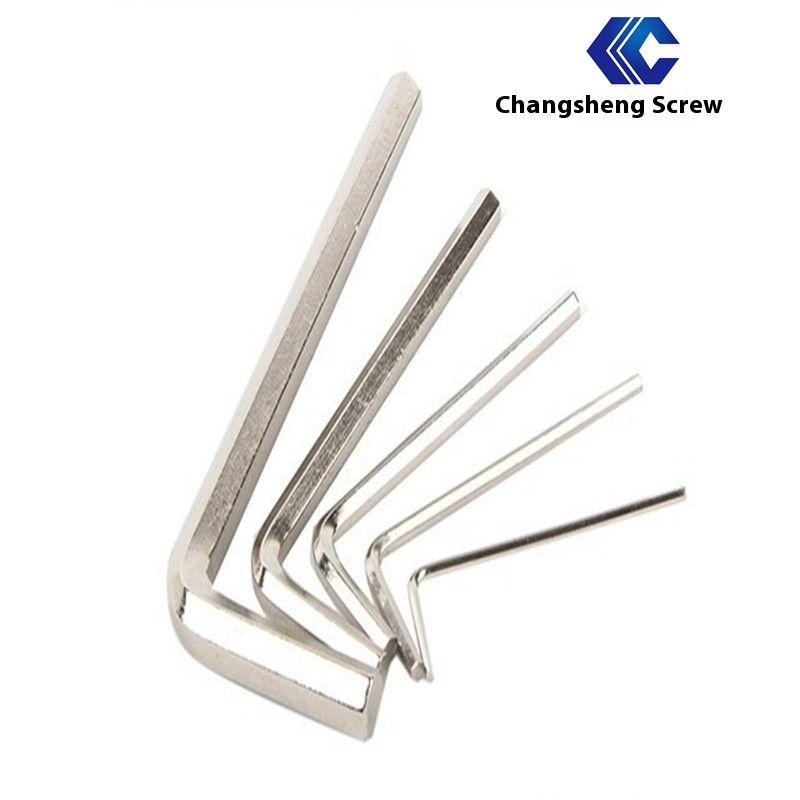 Sales Of Hexagonal Keys Seven-character Wrenches Matching L-shaped Hexagonal Wrench Galvanized Torx Head Hexagonal Wrench