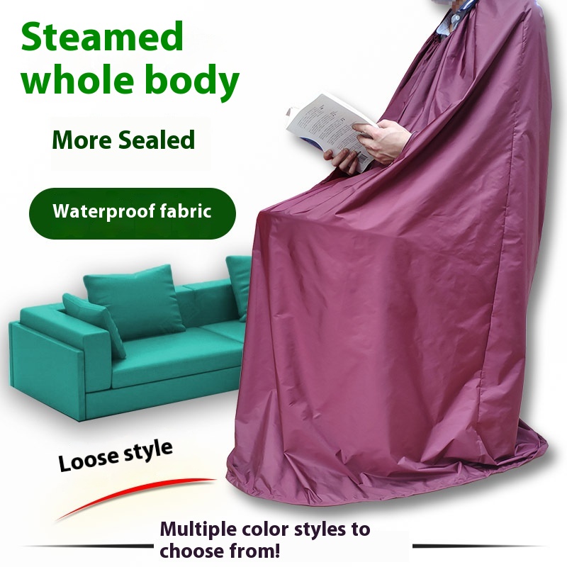 Fumigation Full-body Cover, Moxibustion Sweat Steaming Cover, Household Steam Cover, Sauna Box, Heated Cloth Cover, Sweat Steaming Robe, Fumigation Suit