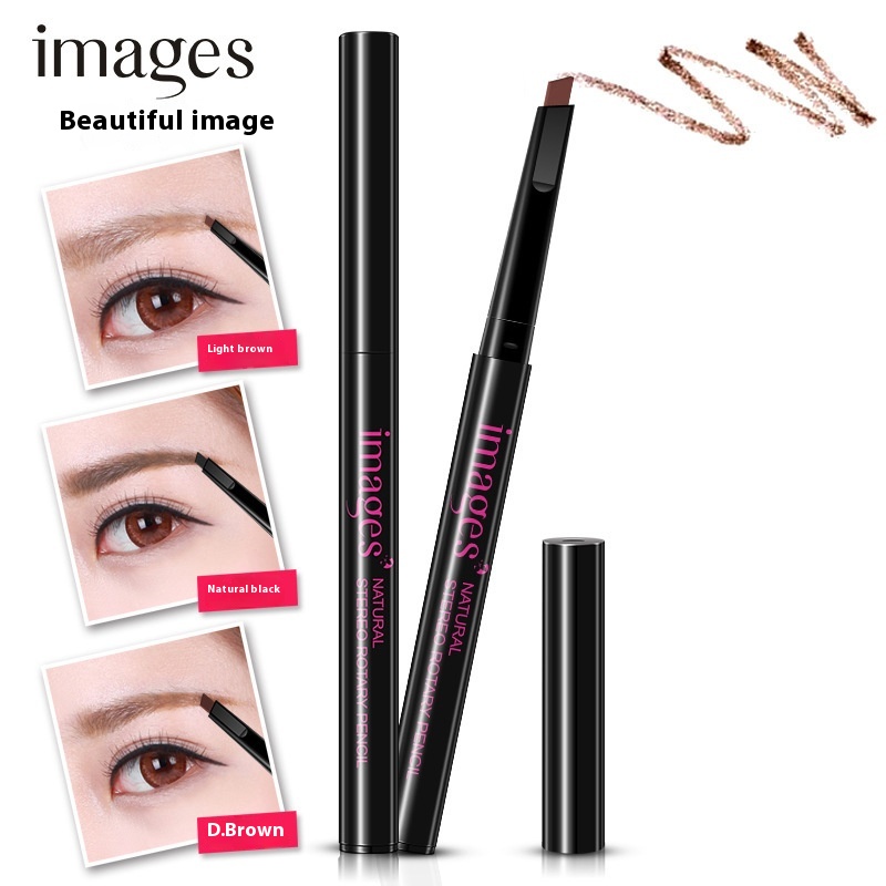 Image-beautiful Three-dimensional Rotary Eyebrow Pencil Color-locking Waterproof And Sweat-proof Thick Eye Eyebrow Pencil Cosmetics