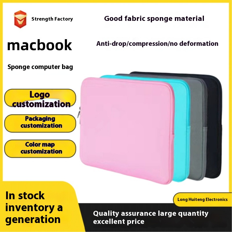 Laptop Bag Suitable For Apple Huawei Lenovo Macbook Portable Liner Bag Tablet Protective Cover