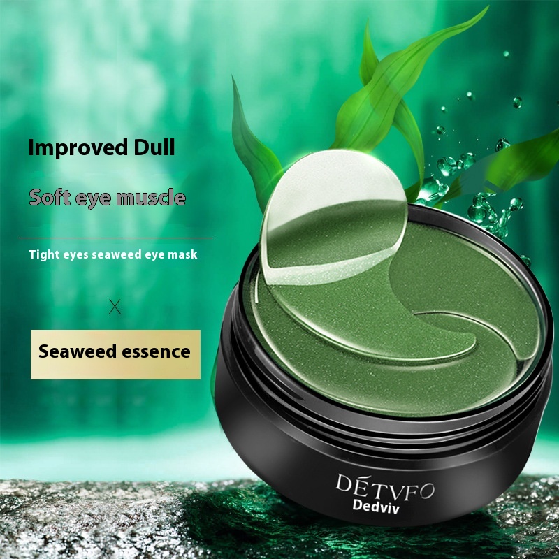 Deweve Firming And Brightening Seaweed Eye Mask Reduces Fine Lines, Moisturizes And Improves Dull And Tender Eye Muscles, Seaweed Eye Mask