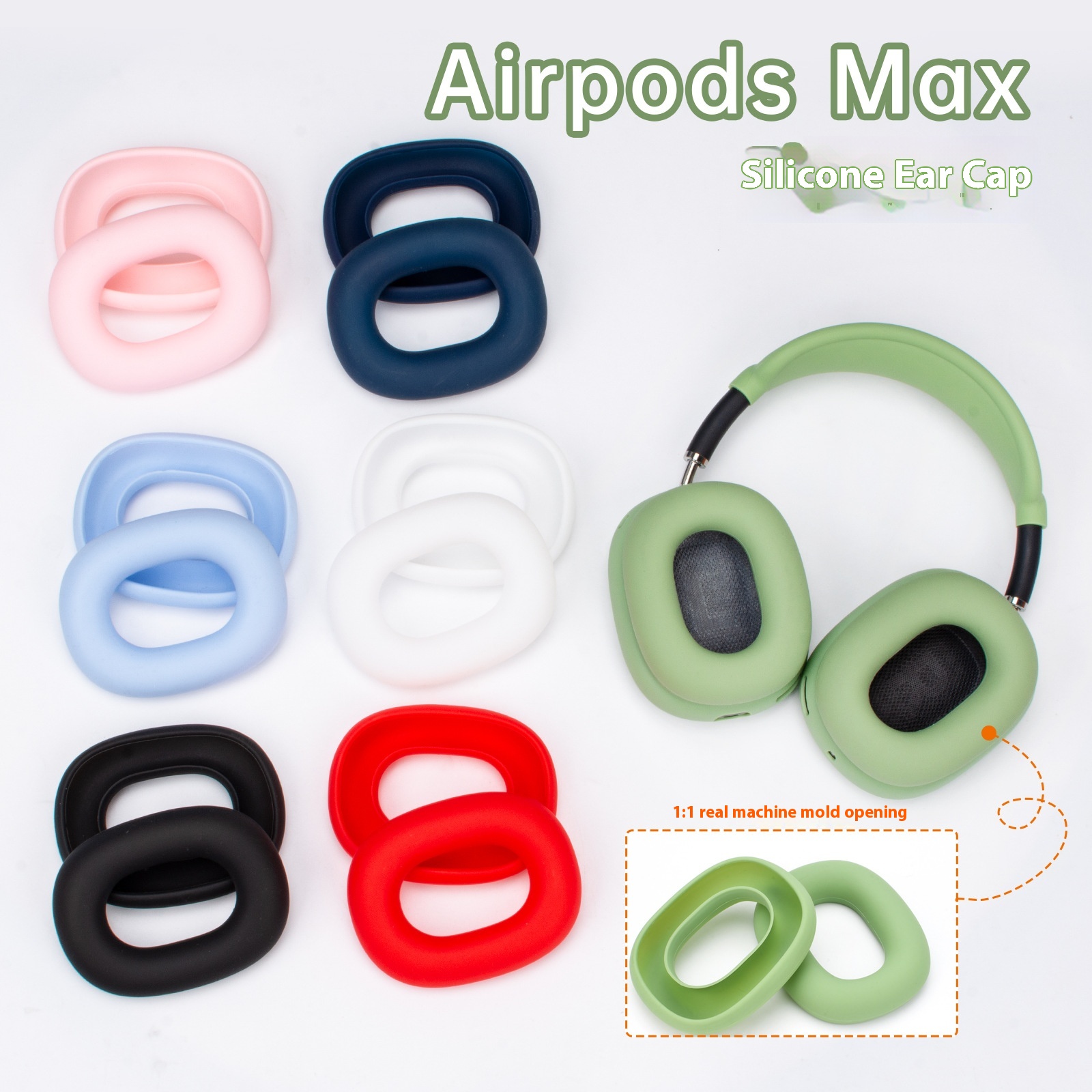 Suitable For Apple Airpods Max Headset Ear Cap Protective Cover Headphone Inner Shell Sponge Protective Case