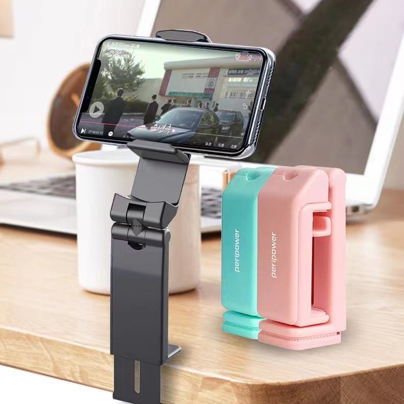 360°Rotating Multifunctional Foldable And Extendable Phone Stand With Anti-Slip Pad:Desktop Holder For Streaming And Travel