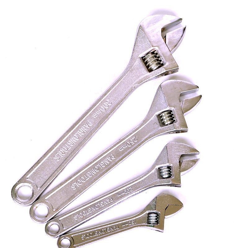 Adjustable Spanner6 Inches8 Inches10 Inches12 Inches Mirror45 Steel Adjustable Spanner Industrial Wrench