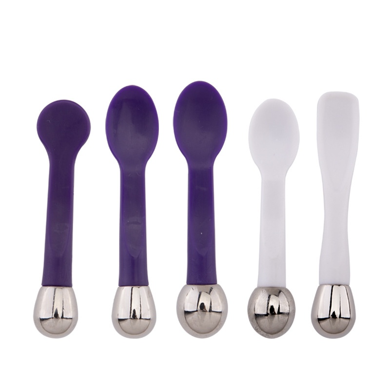 Metal Eye Cream Stick Facial Massage Stick Eye Massager Eye Cream Face Cream Scoop Plastic Eye Cream Spoon