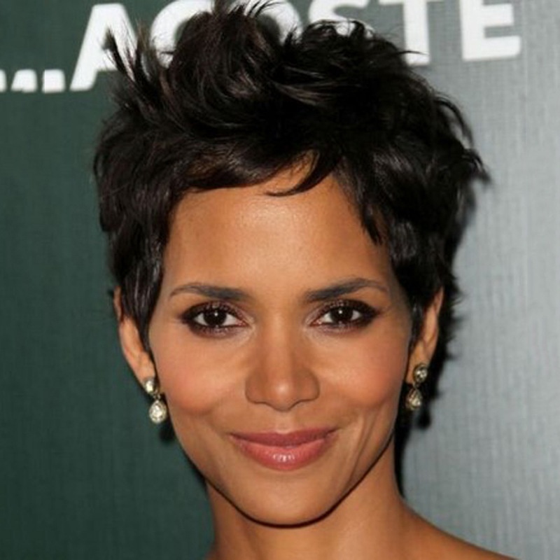 Foreign Trade European And American White Rose Net Chemical Fiber High Temperature Wire African Women's Short Hair Wig