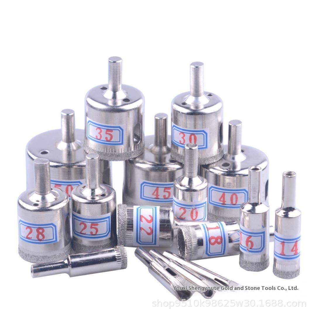 Wall Hole Opener Electroplated Tile Hole Emery Glass Hole Opener Tile Hole Opener Glass Drill Bit