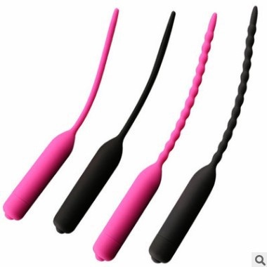 1 Silicone Horse Eye Urethral Stimulator Small Anal Vibrator Vibrating Masturbator Sex Toy For Men And Women