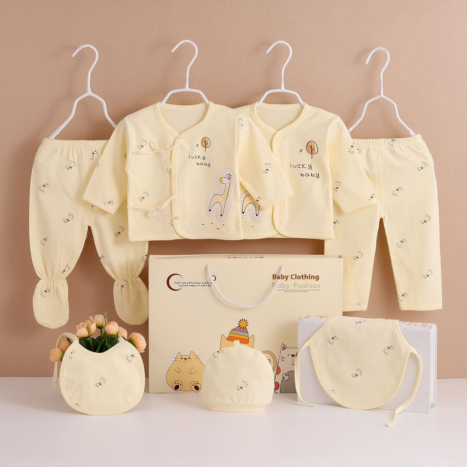 23 Children's Clothing Setborn Cotton Long Sleeve Spring And Autumn Baby Underwear Underwear Infant Products