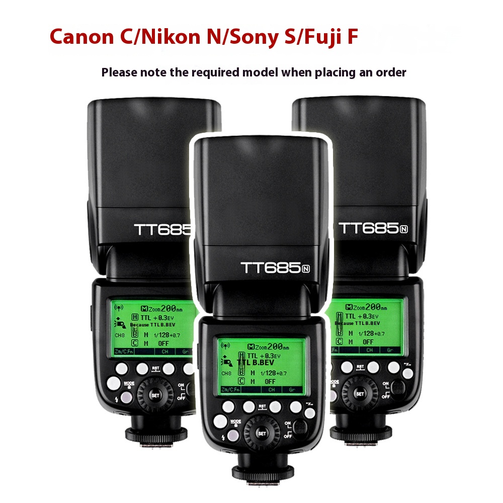 Godox T T685 Camera C/ N/ S/ O/ F Camera Top S L R Flash High Speed T T L