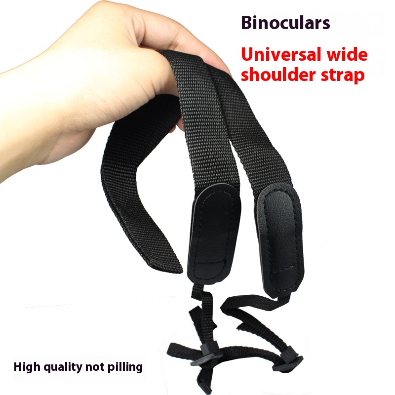 Binoculars Strap Lanyard Accessories Nylon Non-slip Elongated Decompression Wide Shoulder Strap Can Be Connected To S L R Camera