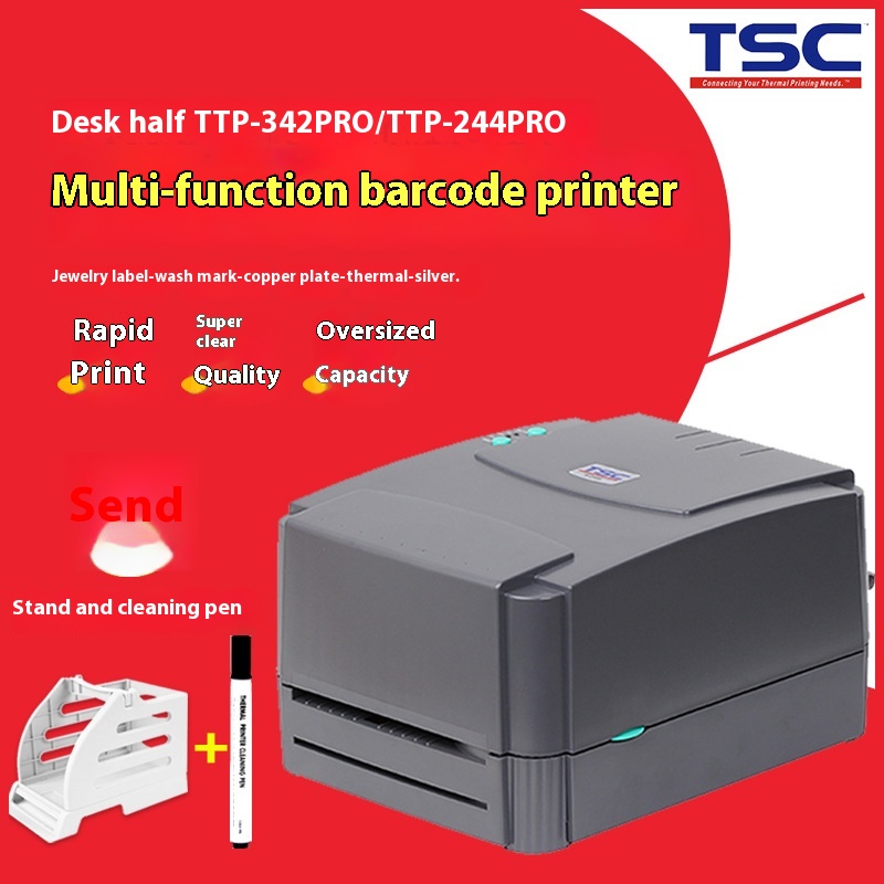 T S C T T P-244pro/342300 Barcode Label Printer Thermal Label Printer