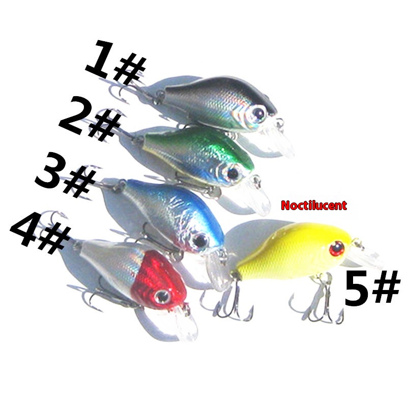 Small Rock Fat Man Fake Bait Minolulu Sequin Fishing Gear Bait Fish Hook[55mm/8.2g]