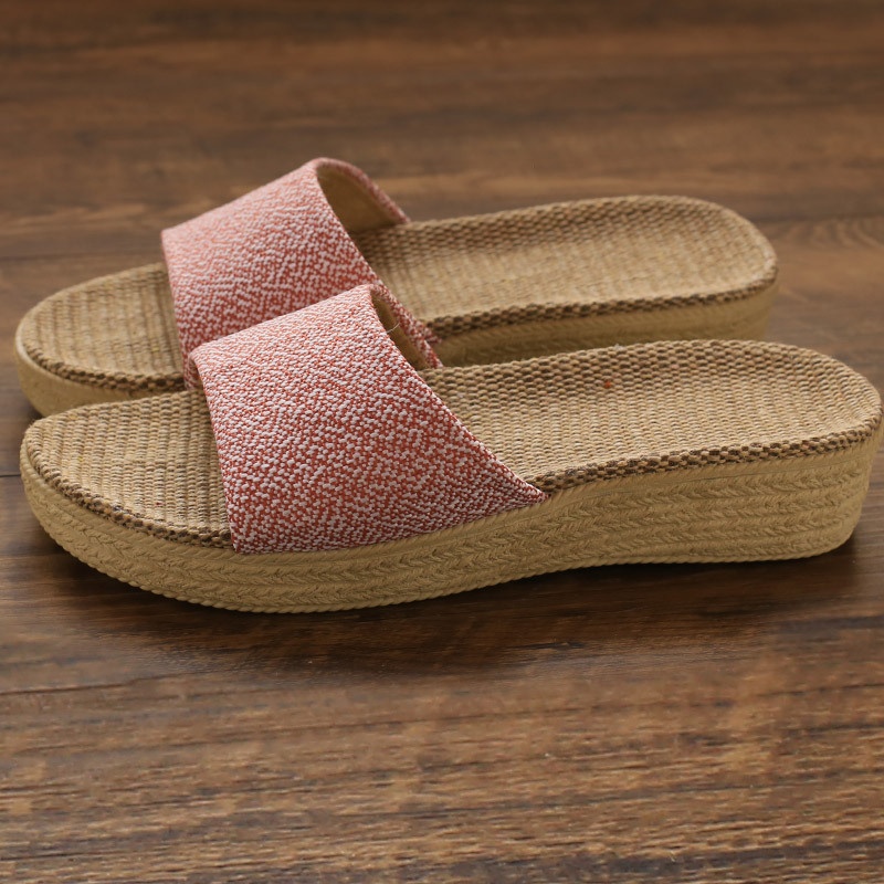 Yourkang Home Sandal Slippers Home Indoor Non-slip Rubber Slippers Women's Slippers Wear-resistant Outer Wear