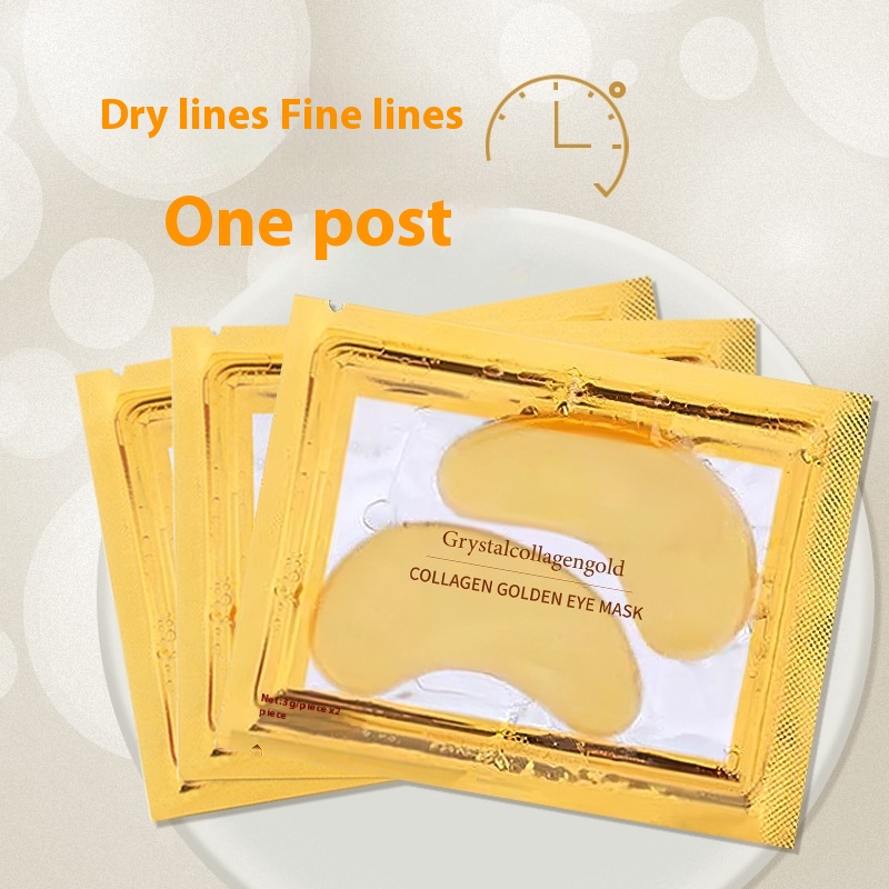 Eye Mask Patch Genuine E-commerce Foreign Trade Collagen Eye Patch To Improve Dark Circles Gold Eye Mask
