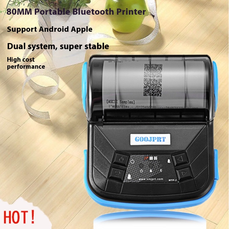 Thermal Bluetooth Printer Convenient80mm Takeout Wireless Handheld Small Receipt Meituan Baidu Takeout Printing