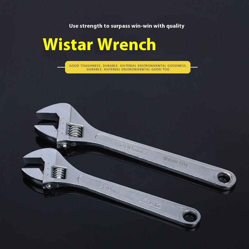 Hardware Tools Fast Adjustable Wrench Multifunctional Manual Adjustable Wrench Household Adjustable Wrench